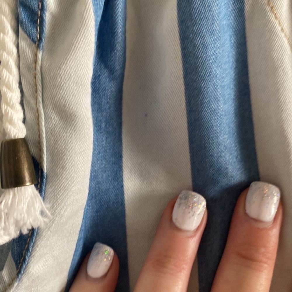 Maeve | Anthropologie | Rope Halter | Blue Stripe | Frayed Bottom | Size… - Picture 10 of 16
